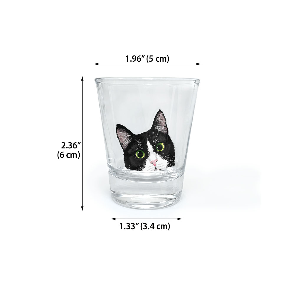 1,5 Unzen Klar Schnapsglas Messbecher mit Schwerem Boden für Tequila Whiskey Wodka - Bild 45 von 79