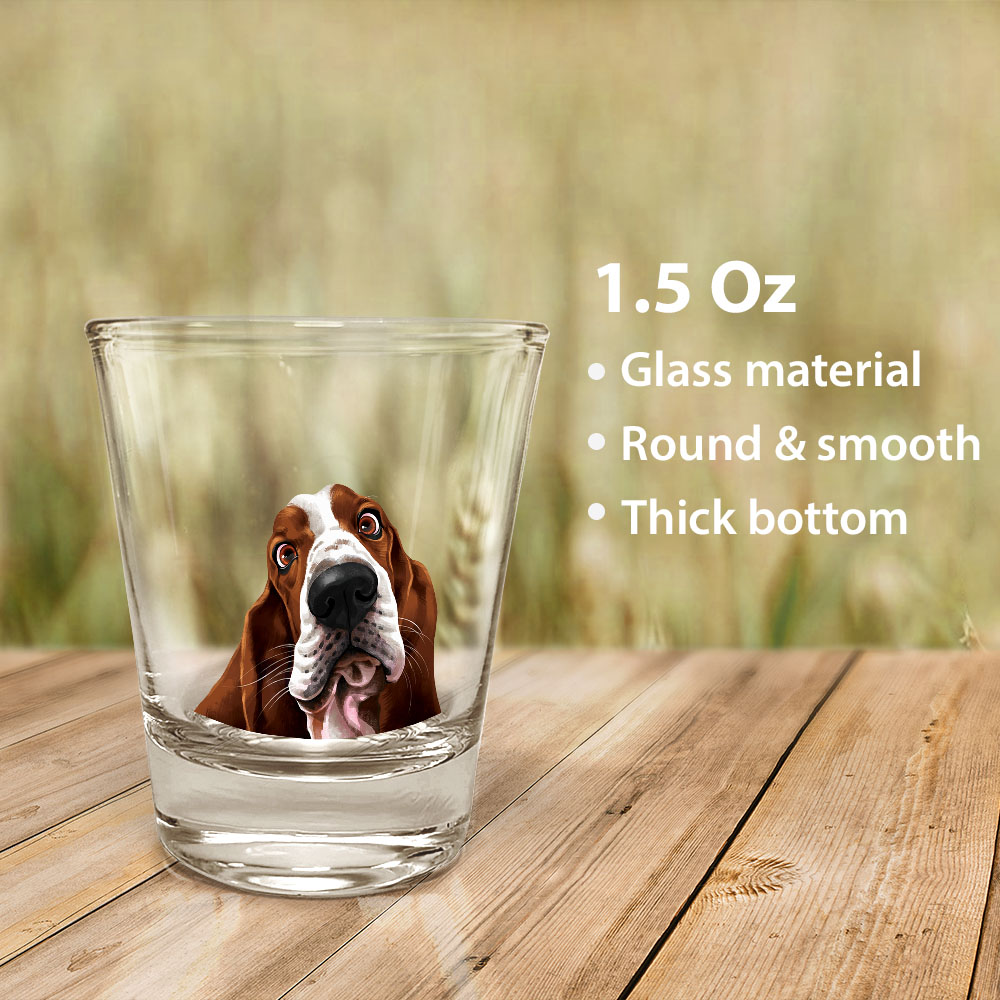 1,5 Unzen Klar Schnapsglas Messbecher mit Schwerem Boden für Tequila Whiskey Wodka - Bild 65 von 79