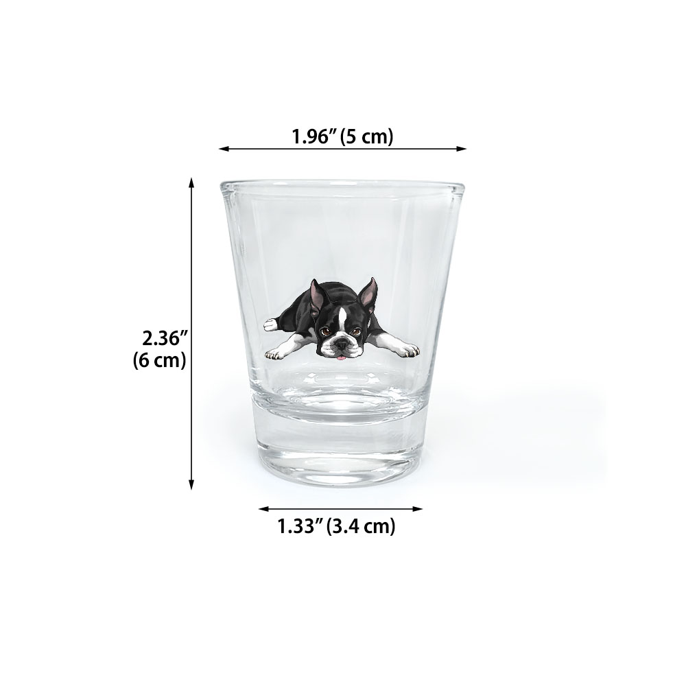 1,5 Unzen Klar Schnapsglas Messbecher mit Schwerem Boden für Tequila Whiskey Wodka - Bild 21 von 79