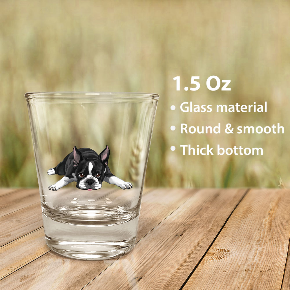 1,5 Unzen Klar Schnapsglas Messbecher mit Schwerem Boden für Tequila Whiskey Wodka - Bild 23 von 79
