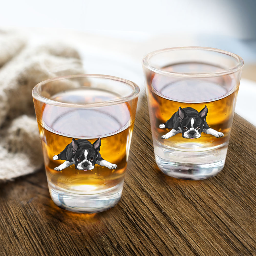 1,5 Unzen Klar Schnapsglas Messbecher mit Schwerem Boden für Tequila Whiskey Wodka - Bild 24 von 79