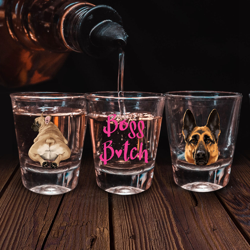 1,5 Unzen Klar Schnapsglas Messbecher mit Schwerem Boden für Tequila Whiskey Wodka - Bild 43 von 79