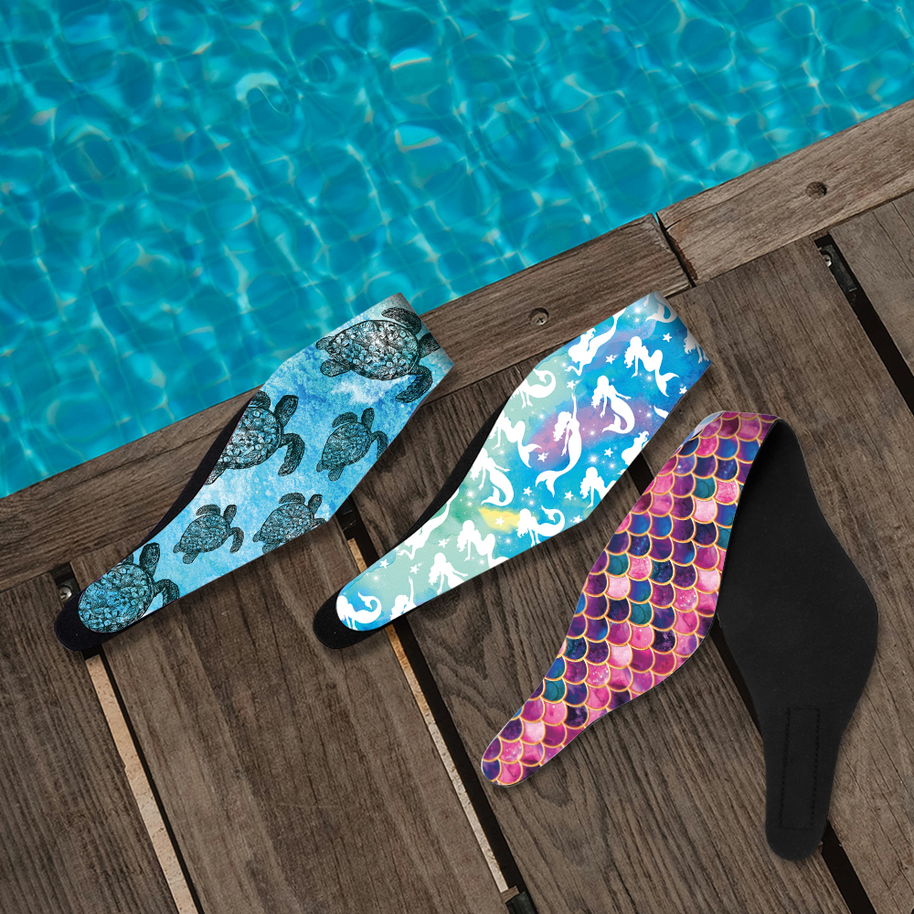 Diadema de natación de neopreno diademas de buceo ajustables banda de protección para los oídos - Imagen 13 de 19