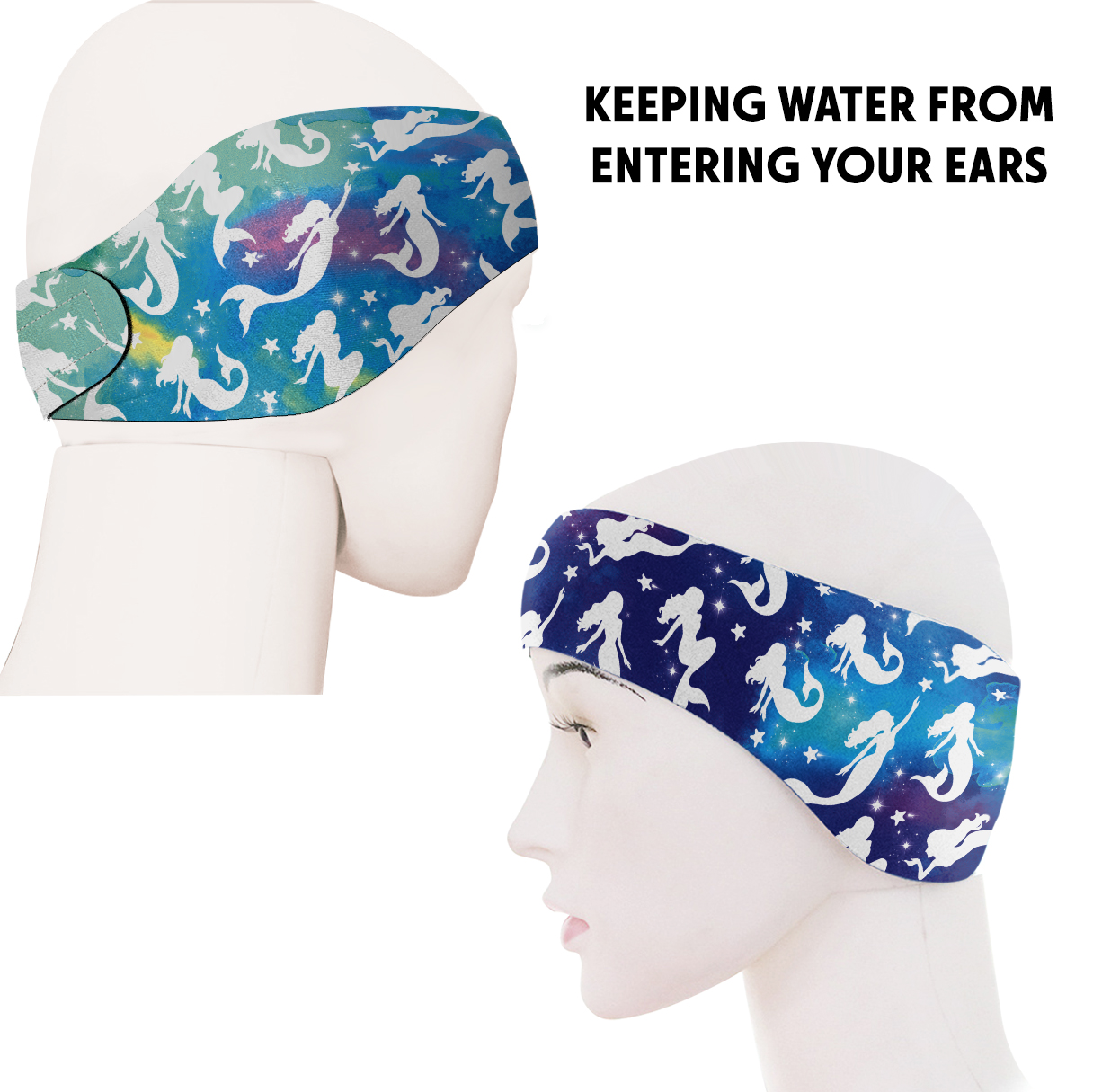 Diadema de natación de neopreno diademas de buceo ajustables banda de protección para los oídos - Imagen 15 de 19