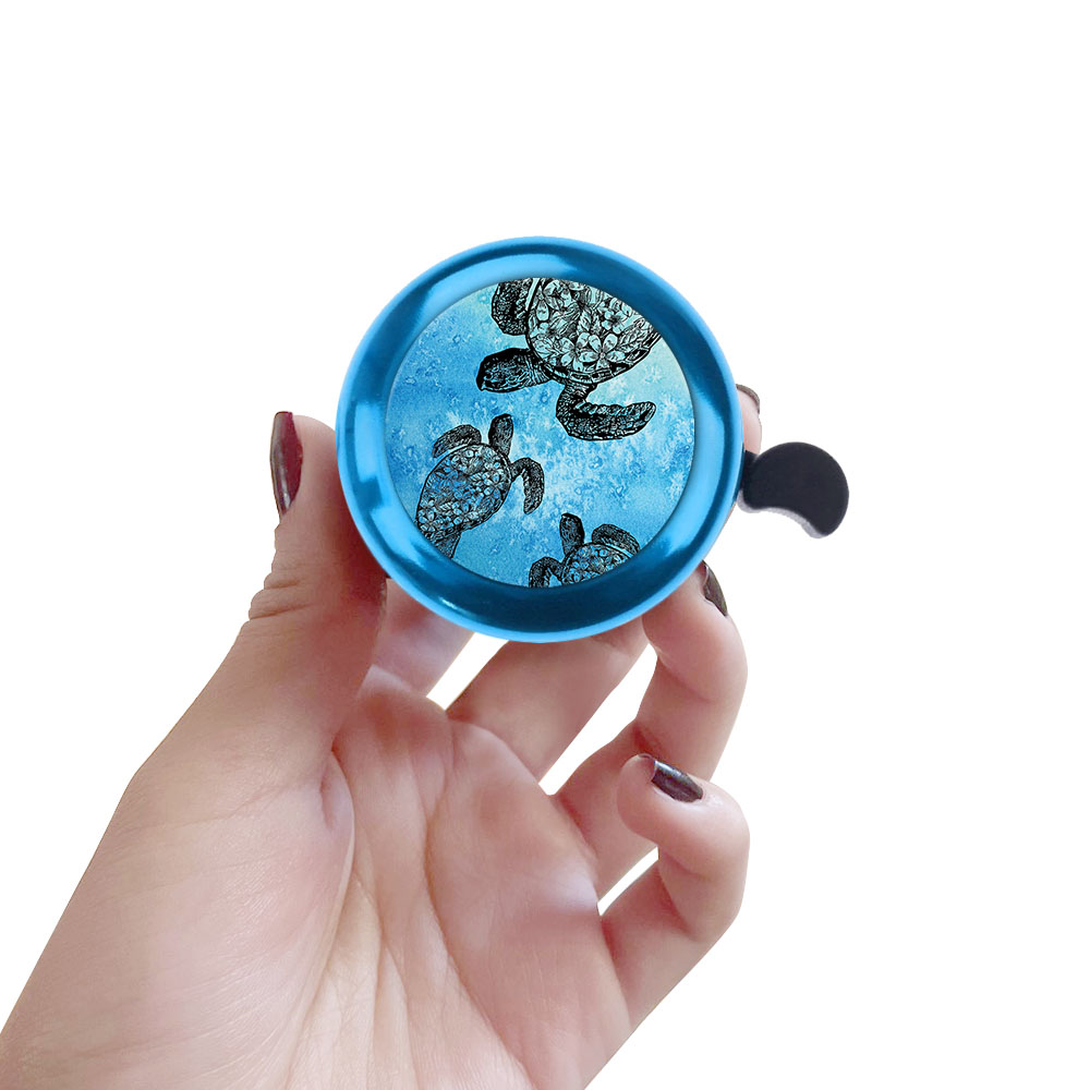 Aluminum Bike Bell Bicycle Bell Alarm Ring Cycling Handlebar Alarm Blue - Picture 11 of 157