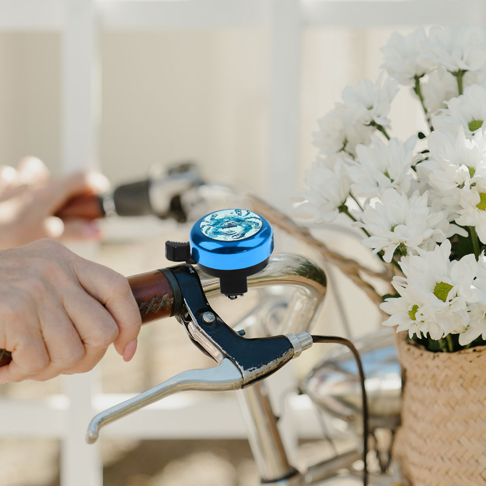 Aluminum Bike Bell Bicycle Bell Alarm Ring Cycling Handlebar Alarm Blue - Picture 31 of 157