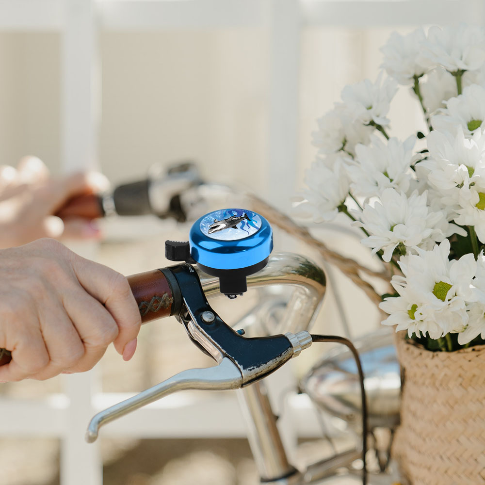 Aluminum Bike Bell Bicycle Bell Alarm Ring Cycling Handlebar Alarm Blue - Picture 85 of 157