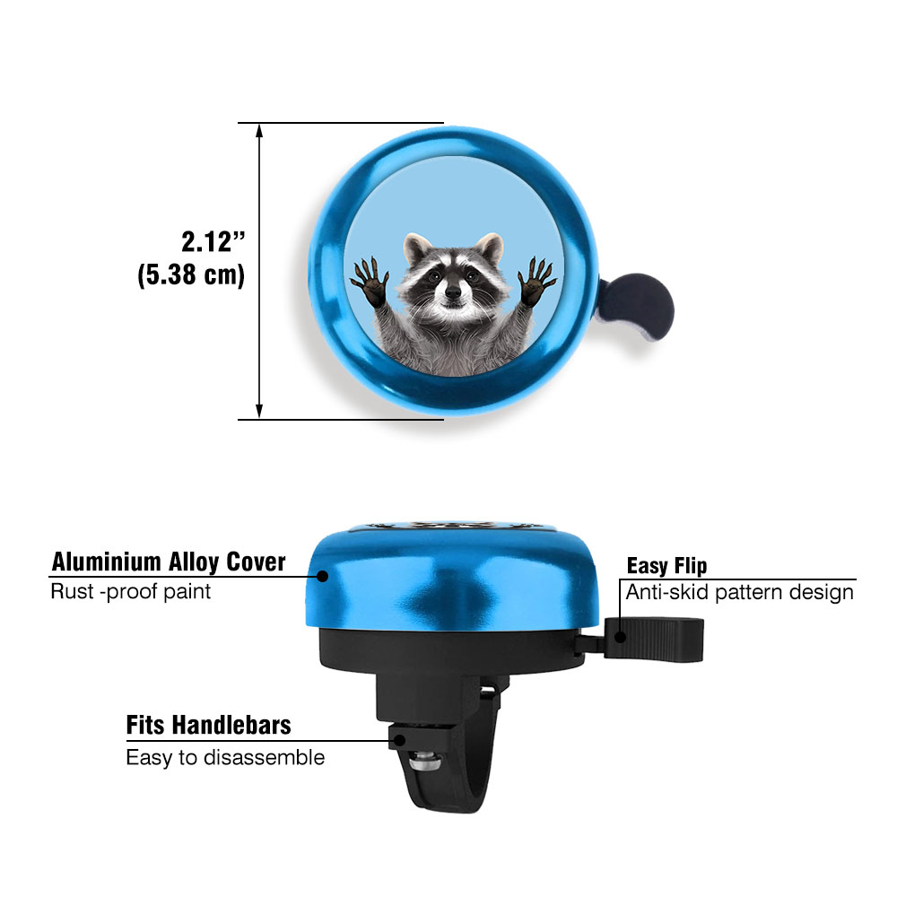 Aluminum Bike Bell Bicycle Bell Alarm Ring Cycling Handlebar Alarm Blue - Picture 153 of 157