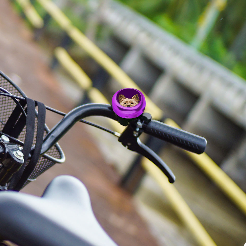 Aluminium Fahrradklingel Fahrradklingel Alarmring Fahrradlenker Alarm Lila - Bild 96 von 181