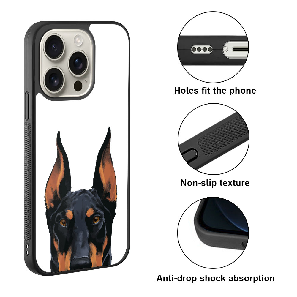 For Apple iPhone 16 Pro 6.3" 2024 Animal Hard Back Case Cover Rubber Slim Case - Picture 8 of 96