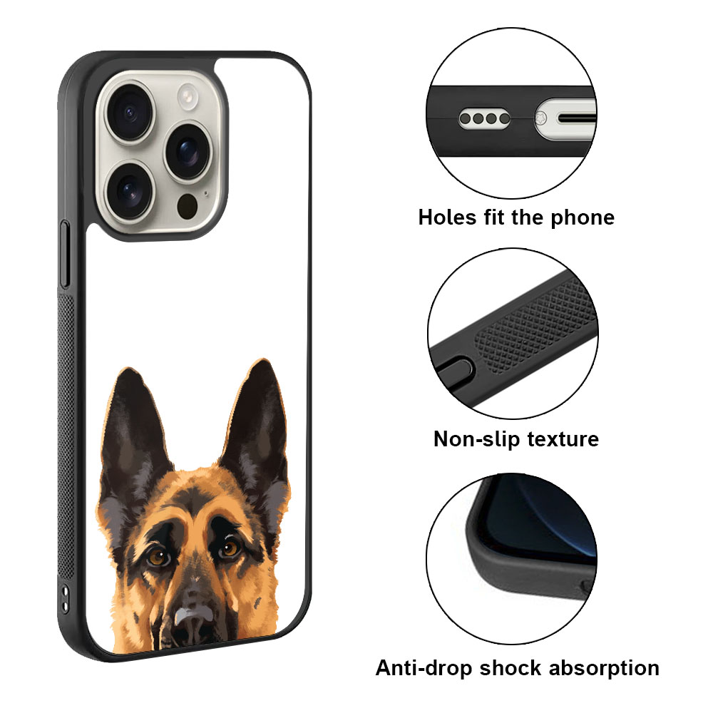 For Apple iPhone 16 Pro 6.3" 2024 Animal Hard Back Case Cover Rubber Slim Case - Picture 13 of 96