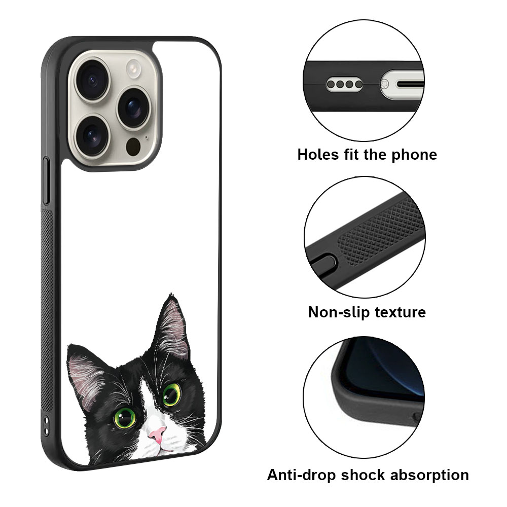For Apple iPhone 16 Pro 6.3" 2024 Animal Hard Back Case Cover Rubber Slim Case - Picture 28 of 96