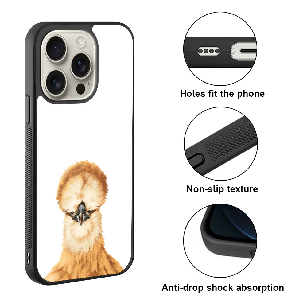 For Apple iPhone 16 Pro 6.3" 2024 Animal Hard Back Case Cover Rubber Slim Case - Picture 83 of 96