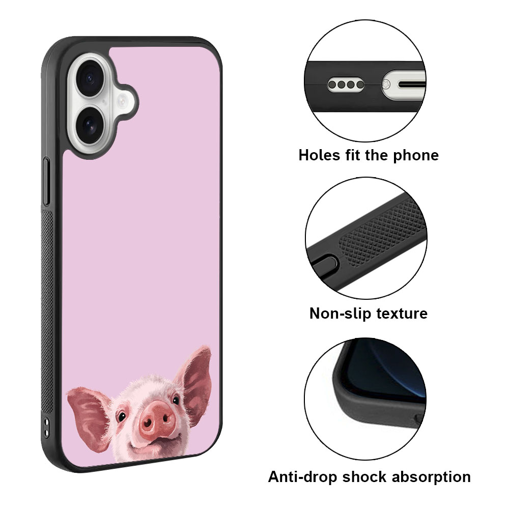 Pastel Soft Rubber Slim Case Hard Back Case Cover For Apple iPhone 16 6.1" 2024 - 第 48/166 張圖片