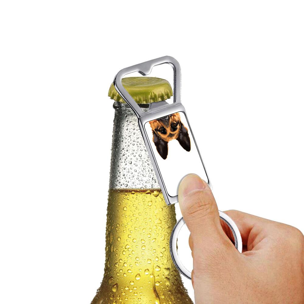 Niedlicher Tier Metall Flaschenöffner Schlüsselanhänger Schlüsselring Bier Trinken Dose Bar Werkzeug - Bild 94 von 187