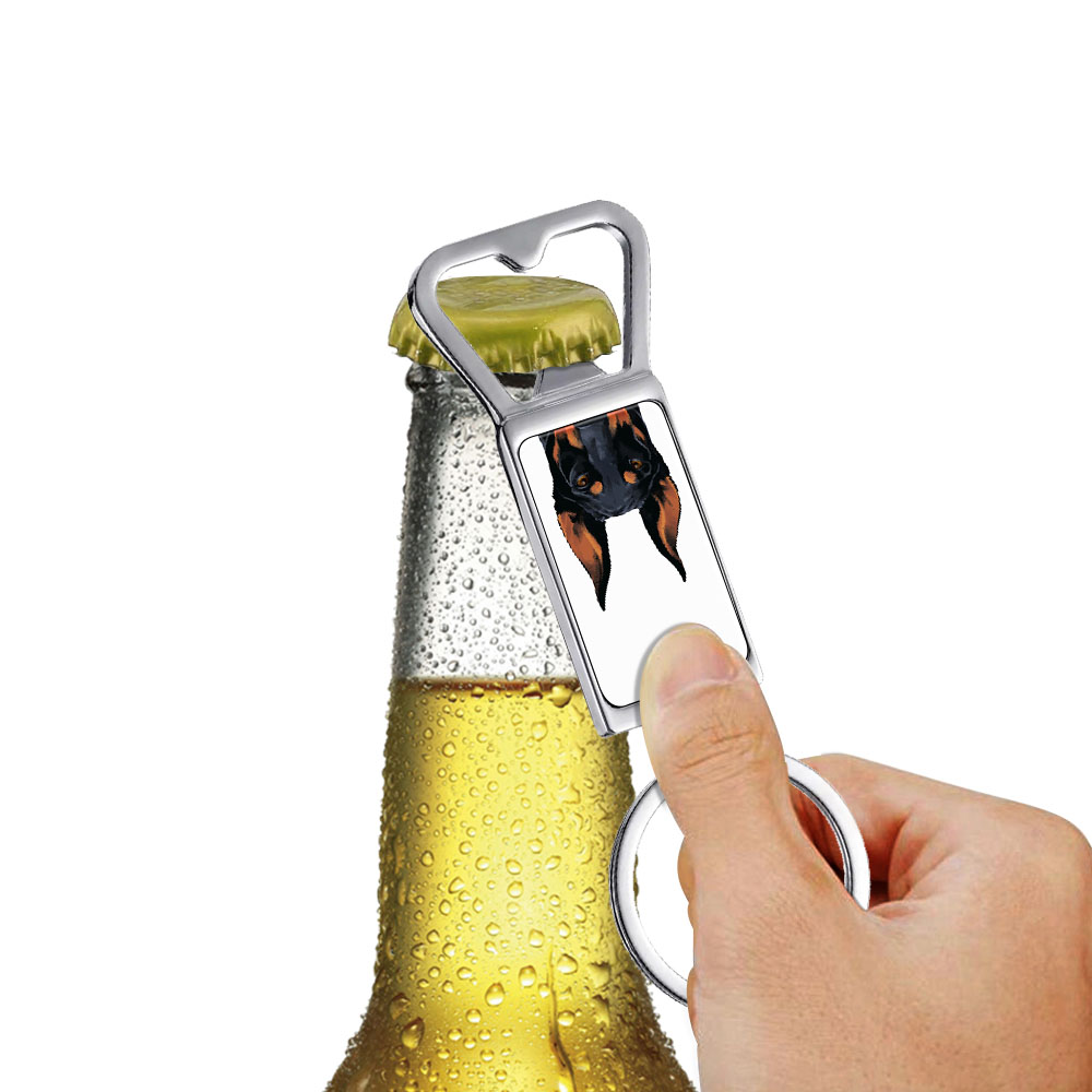 Niedlicher Tier Metall Flaschenöffner Schlüsselanhänger Schlüsselring Bier Trinken Dose Bar Werkzeug - Bild 88 von 187