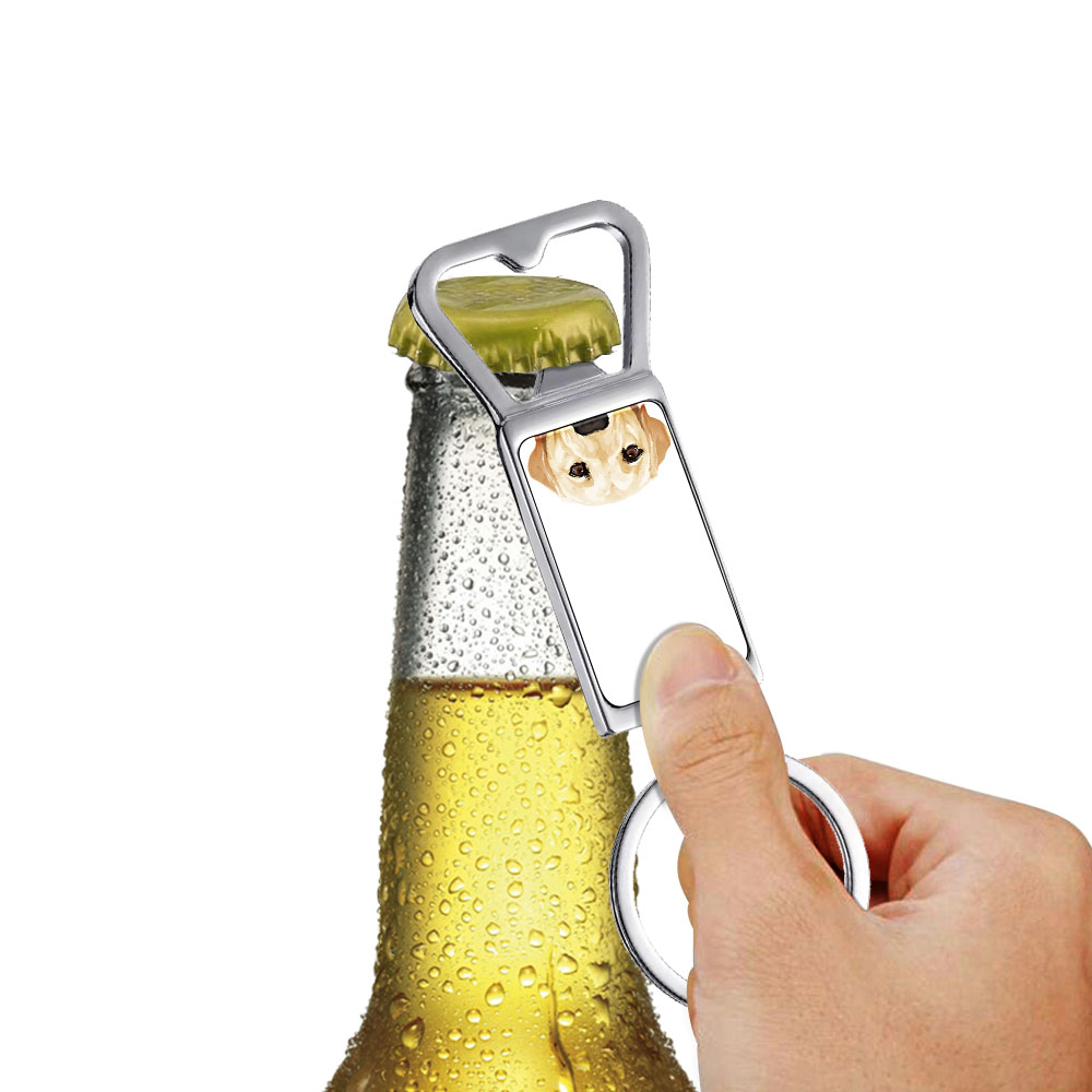 Niedlicher Tier Metall Flaschenöffner Schlüsselanhänger Schlüsselring Bier Trinken Dose Bar Werkzeug - Bild 70 von 187