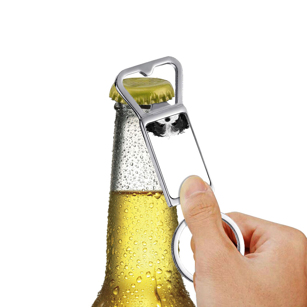Niedlicher Tier Metall Flaschenöffner Schlüsselanhänger Schlüsselring Bier Trinken Dose Bar Werkzeug - Bild 46 von 187