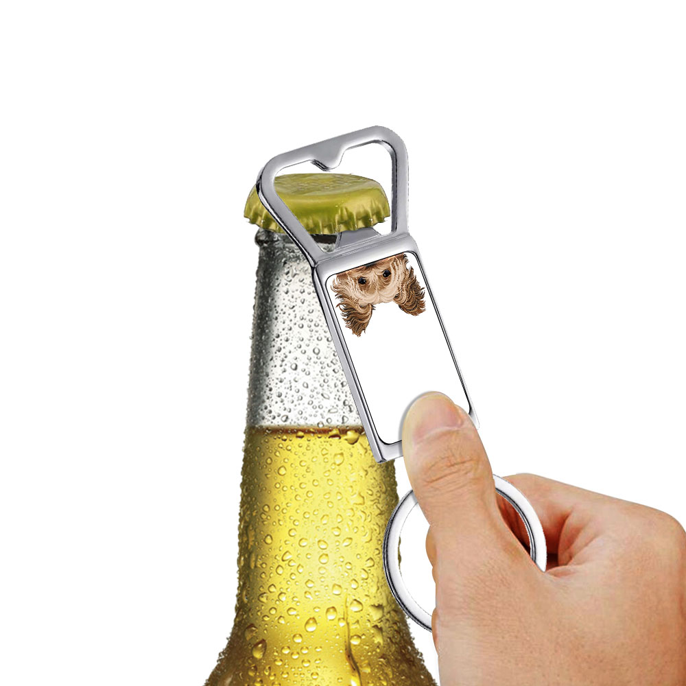 Niedlicher Tier Metall Flaschenöffner Schlüsselanhänger Schlüsselring Bier Trinken Dose Bar Werkzeug - Bild 16 von 187