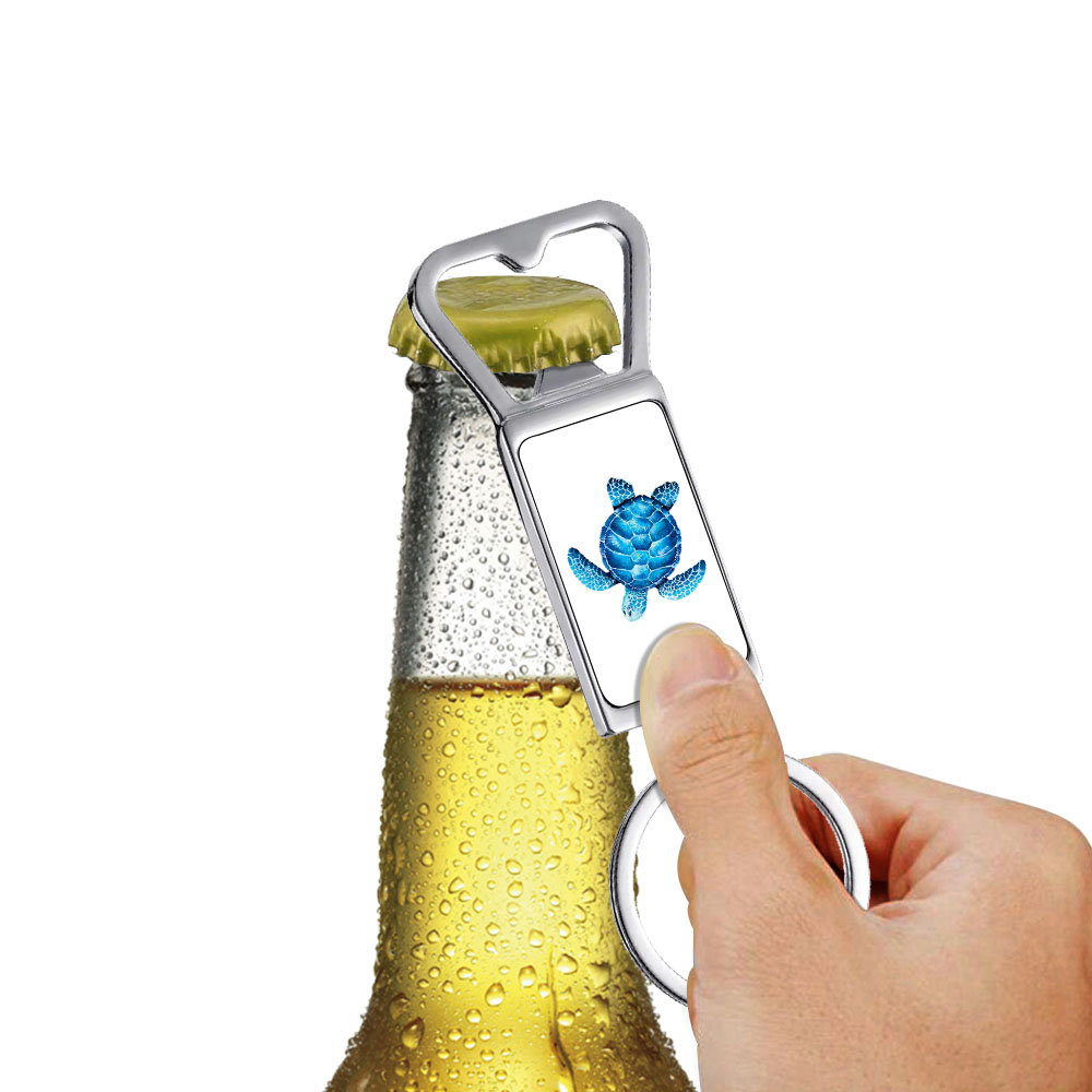 Niedlicher Tier Metall Flaschenöffner Schlüsselanhänger Schlüsselring Bier Trinken Dose Bar Werkzeug - Bild 178 von 187