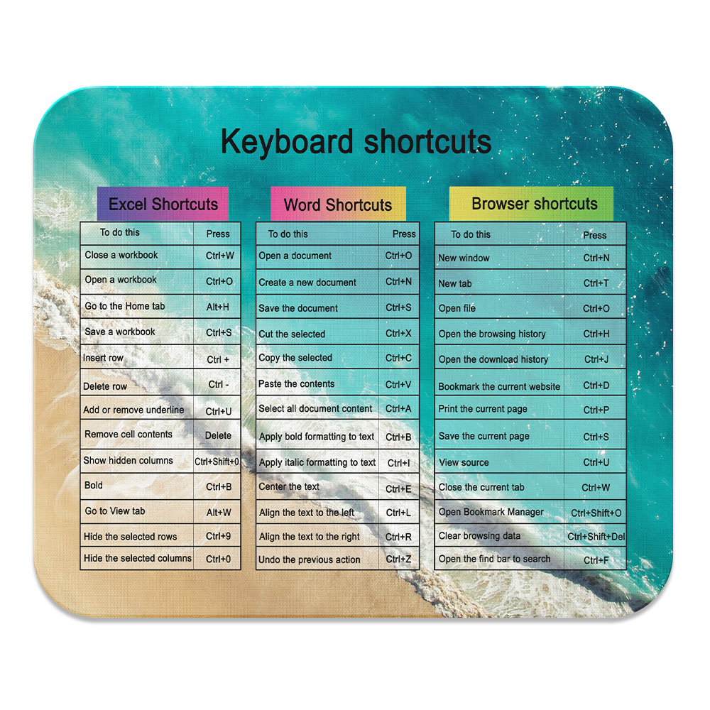 Gaming Mouse Mat Pad Non-Slip Rectangle Mousepad Designs For Computer PC Desk - Picture 73 of 201