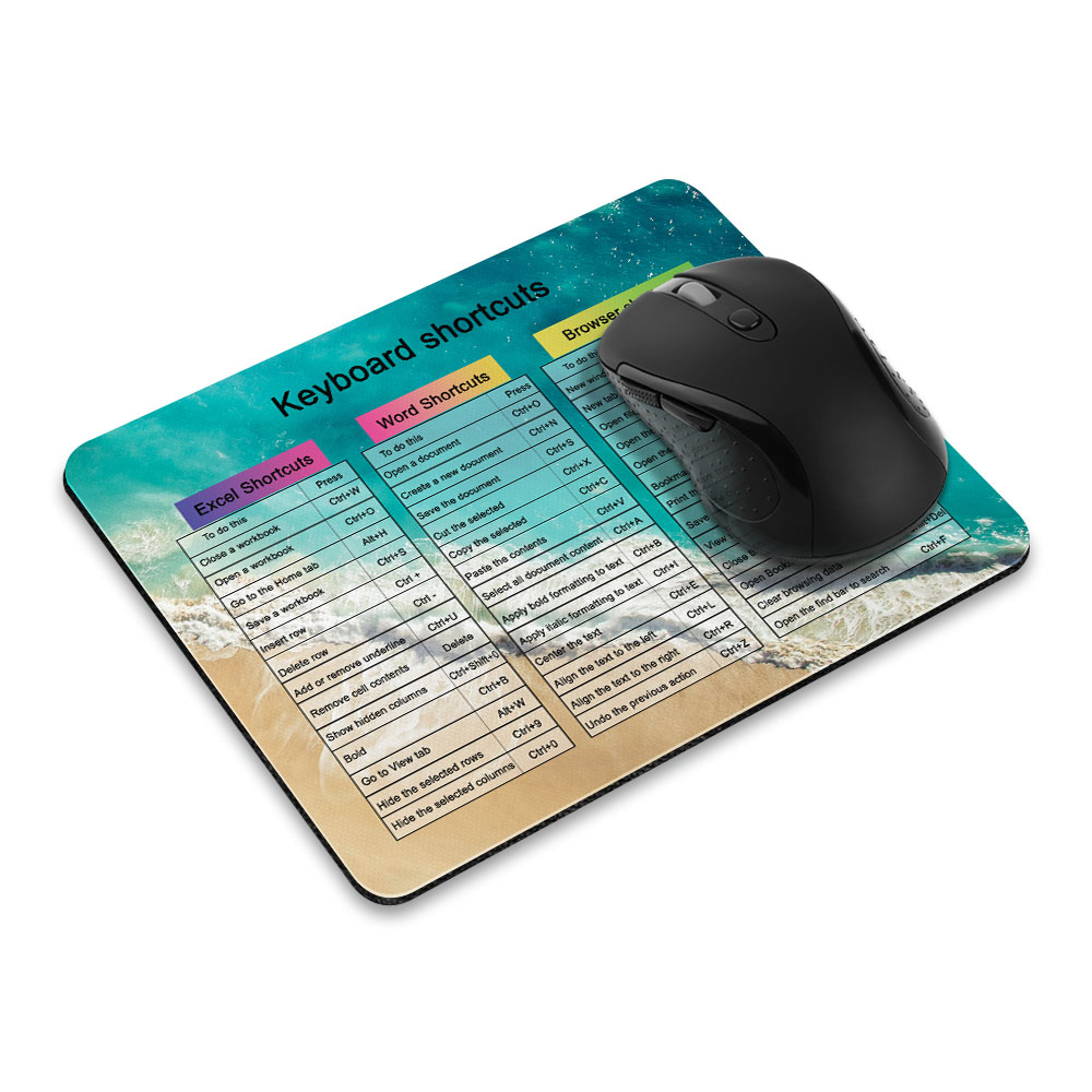 Gaming Mouse Mat Pad Non-Slip Rectangle Mousepad Designs For Computer PC Desk - Picture 72 of 201