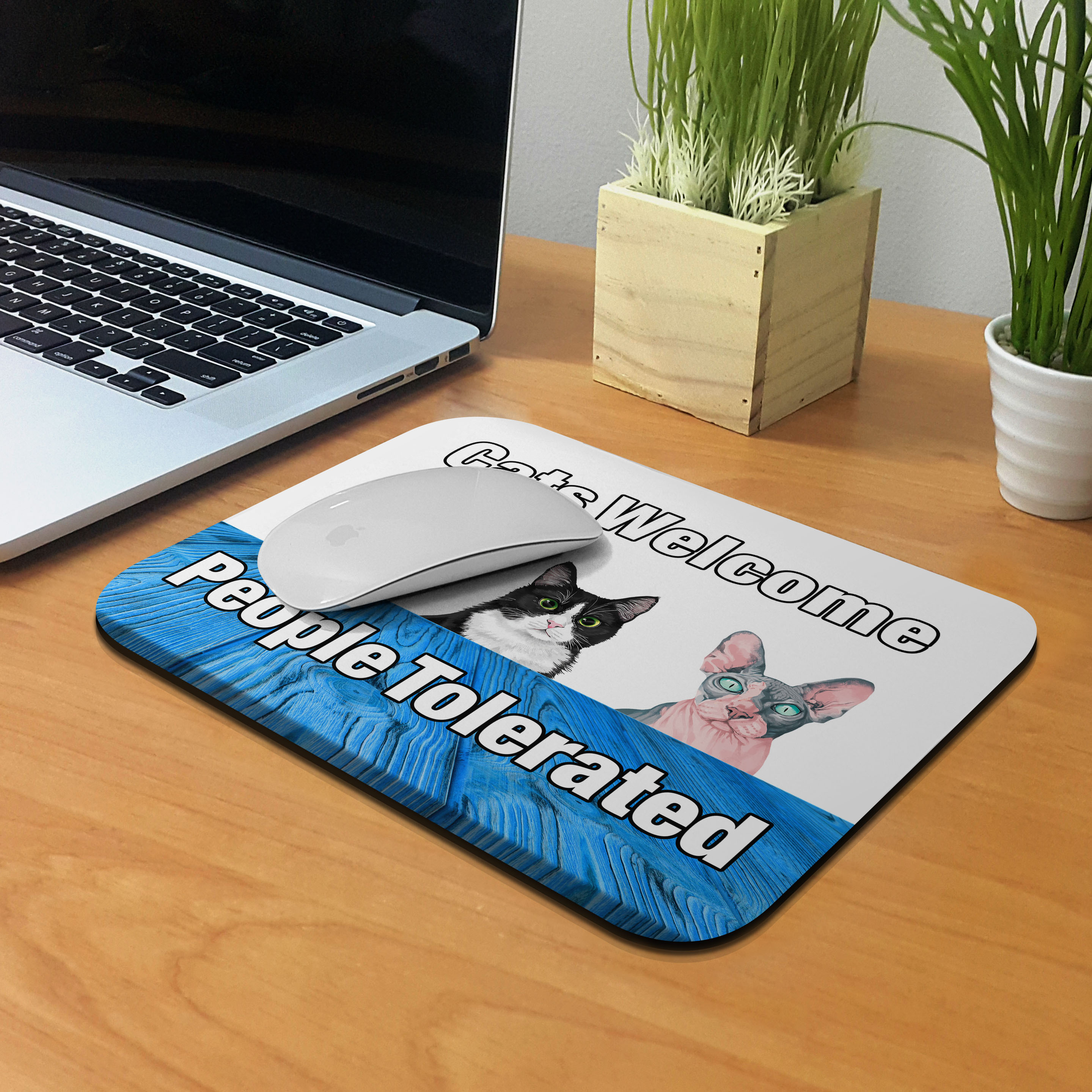 Niedliche Tier Gaming Maus Matte Pad rutschfest rechteckig Mousepad für Computer Laptop - Bild 126 von 201