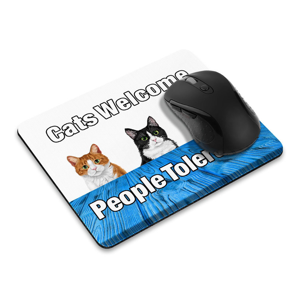 Niedliche Tier Gaming Maus Matte Pad rutschfest rechteckig Mousepad für Computer Laptop - Bild 122 von 201