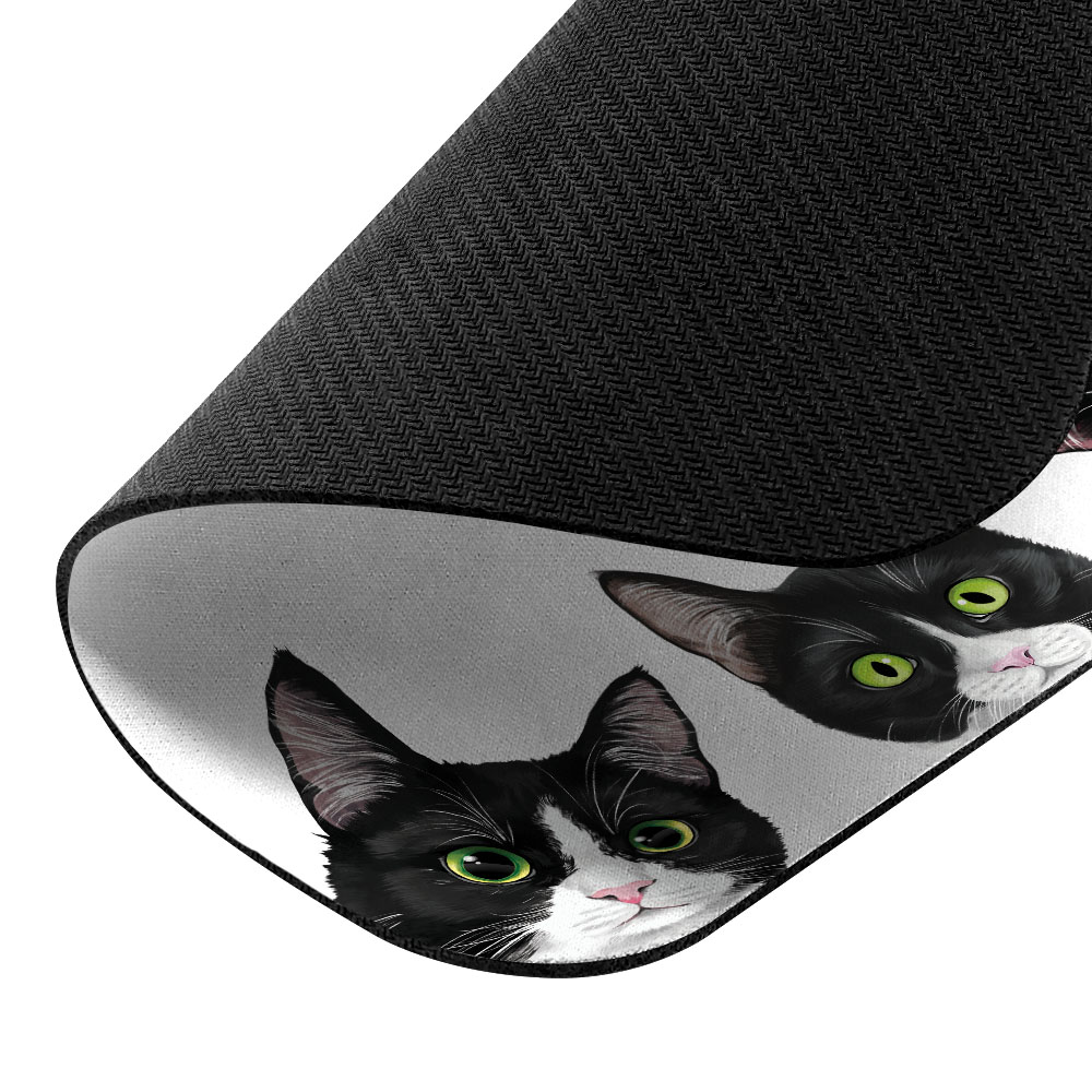 Niedliche Tier Gaming Maus Matte Pad rutschfest rechteckig Mousepad für Computer Laptop - Bild 144 von 201