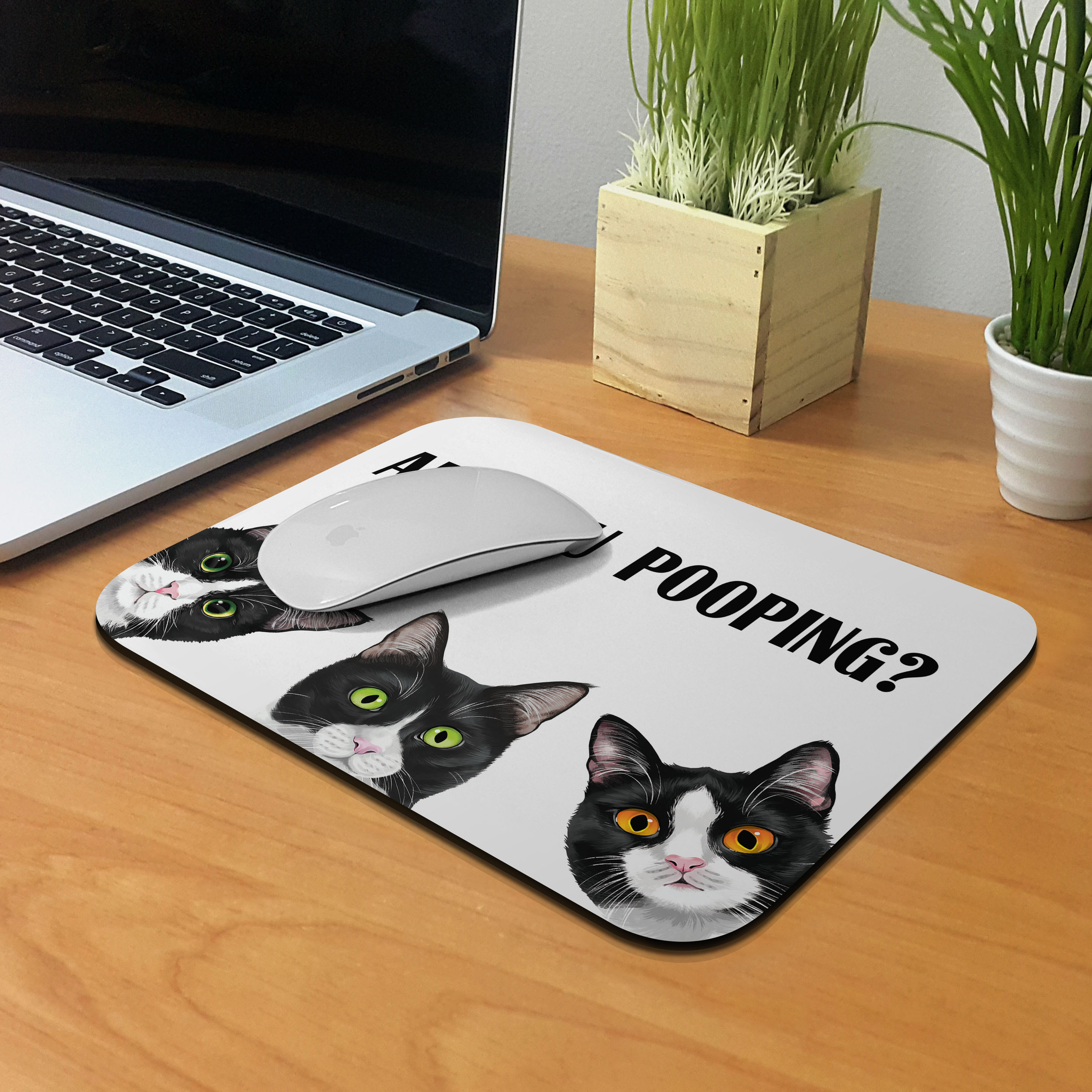 Niedliche Tier Gaming Maus Matte Pad rutschfest rechteckig Mousepad für Computer Laptop - Bild 146 von 201