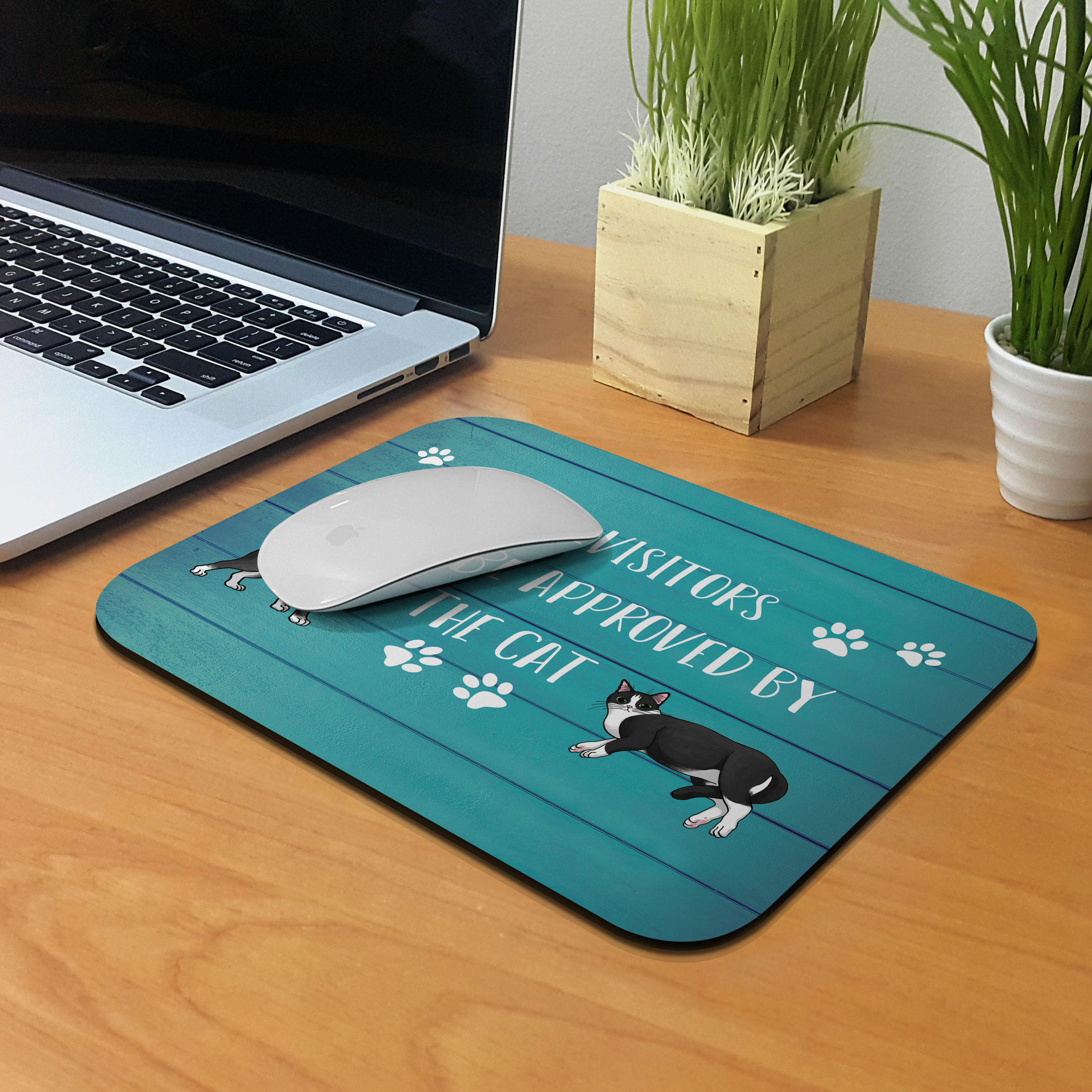 Niedliche Tier Gaming Maus Matte Pad rutschfest rechteckig Mousepad für Computer Laptop - Bild 156 von 201