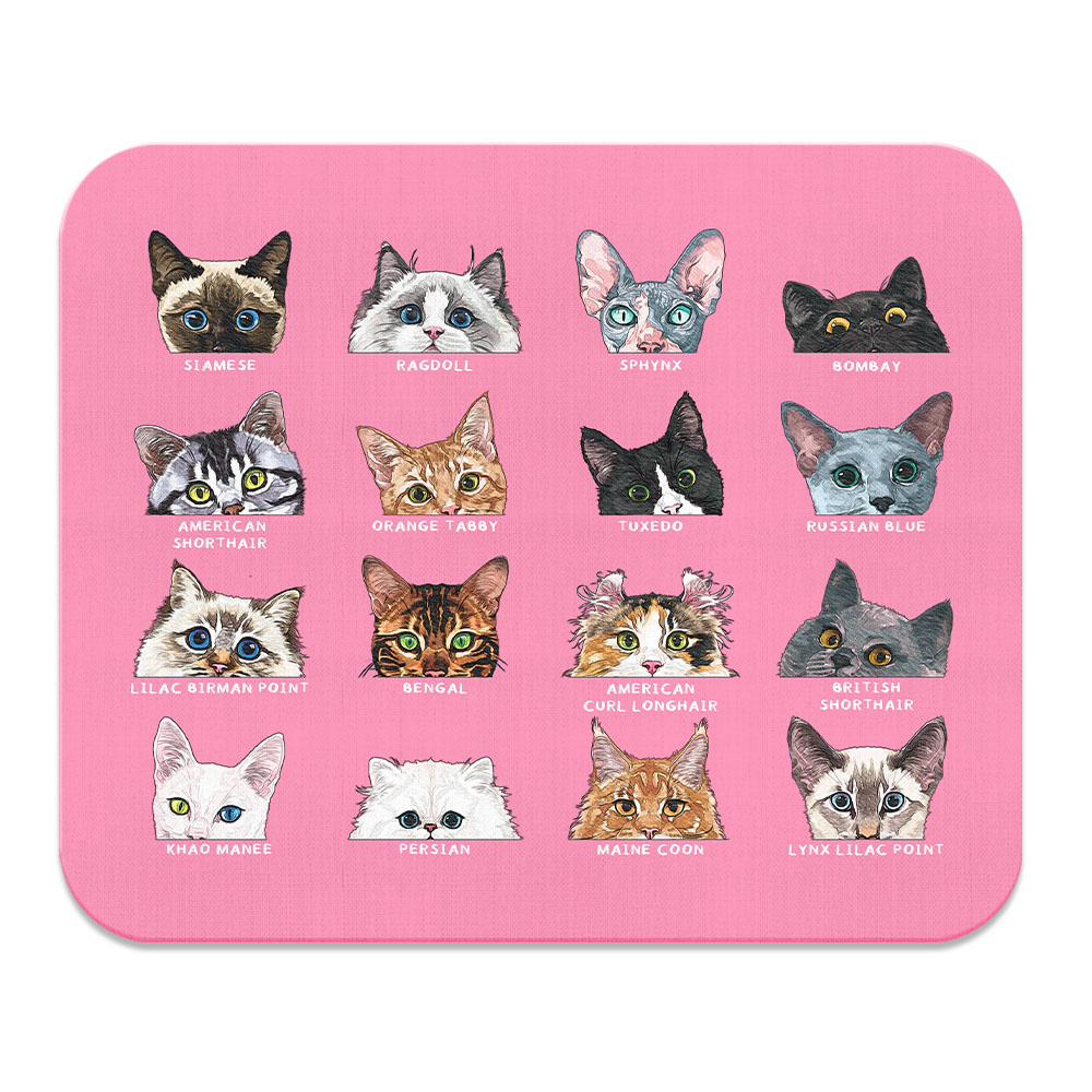 Niedliche Tier Gaming Maus Matte Pad rutschfest rechteckig Mousepad für Computer Laptop - Bild 173 von 201