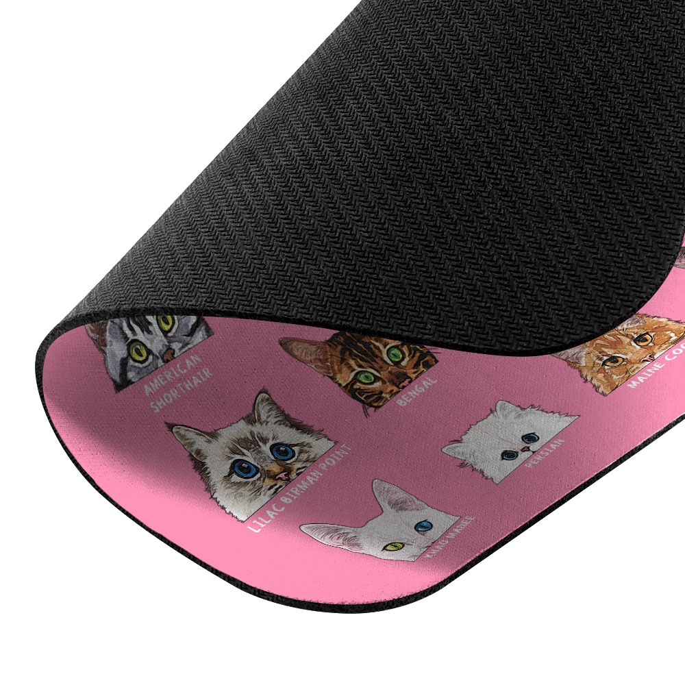 Niedliche Tier Gaming Maus Matte Pad rutschfest rechteckig Mousepad für Computer Laptop - Bild 174 von 201