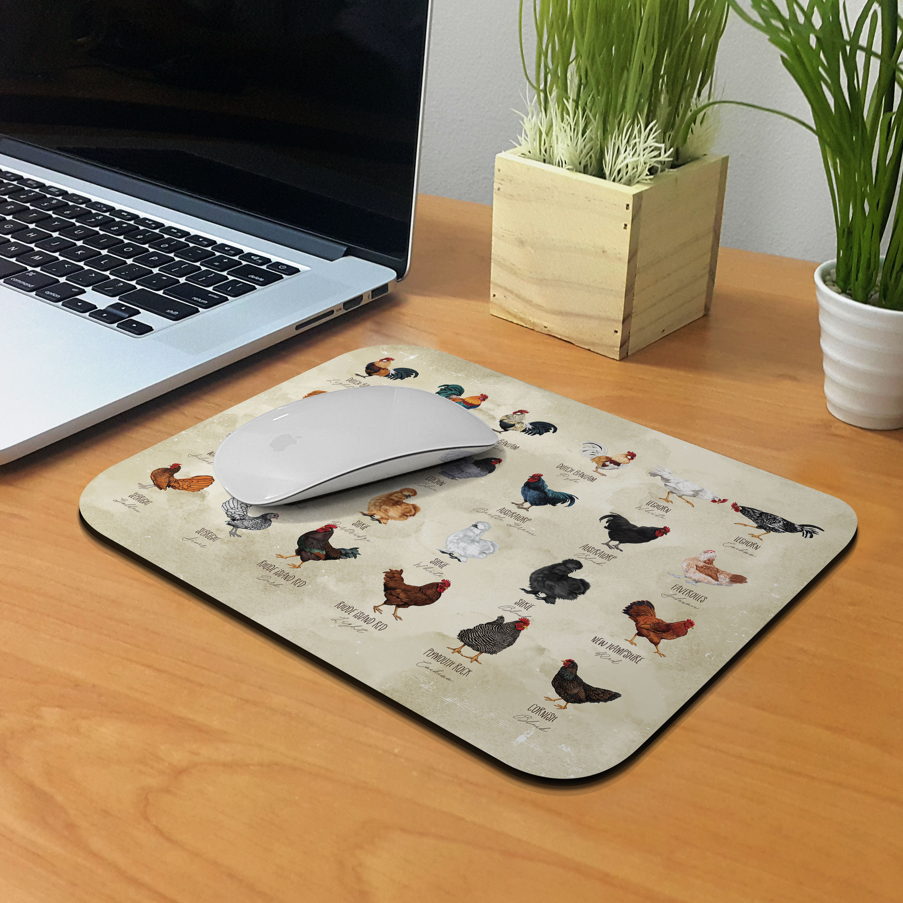 Niedliche Tier Gaming Maus Matte Pad rutschfest rechteckig Mousepad für Computer Laptop - Bild 181 von 201