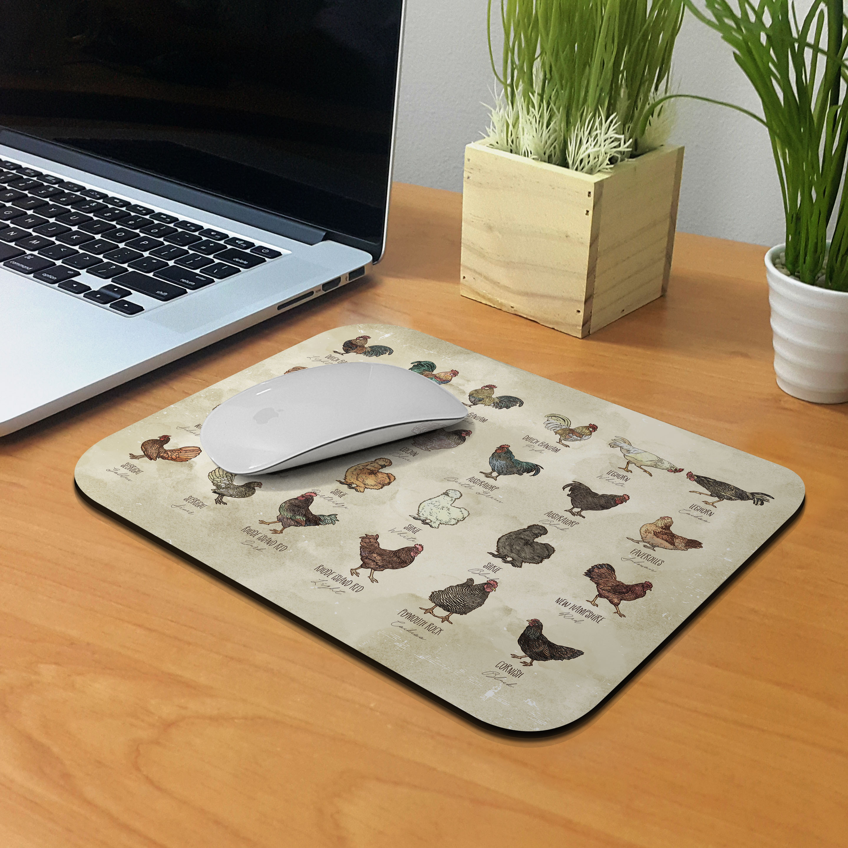 Niedliche Tier Gaming Maus Matte Pad rutschfest rechteckig Mousepad für Computer Laptop - Bild 186 von 201