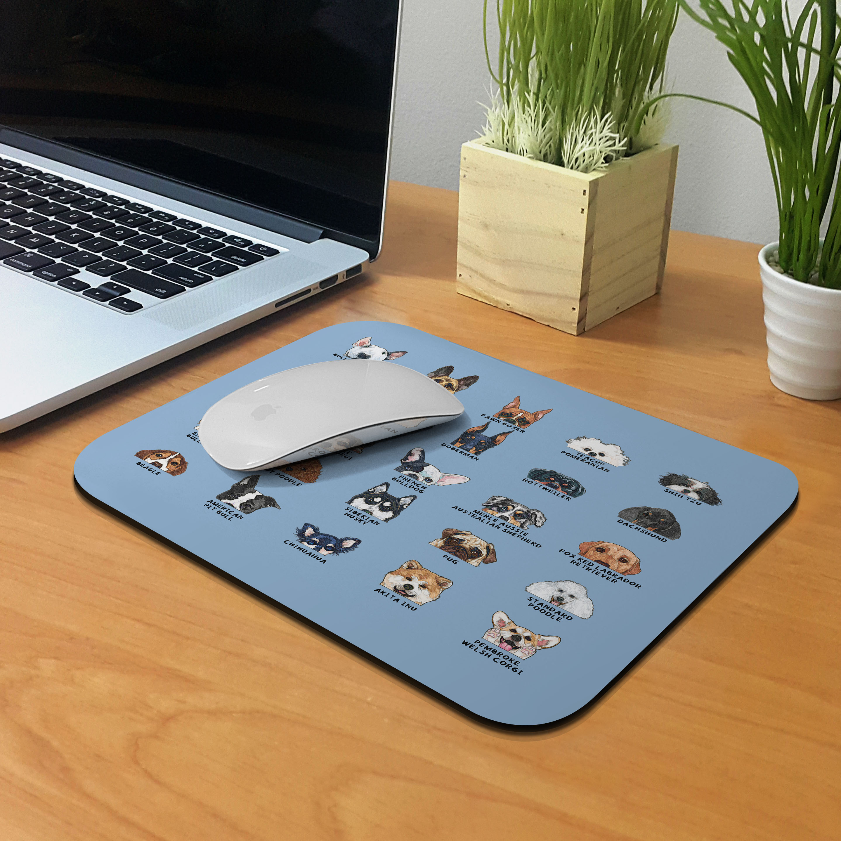 Niedliche Tier Gaming Maus Matte Pad rutschfest rechteckig Mousepad für Computer Laptop - Bild 196 von 201