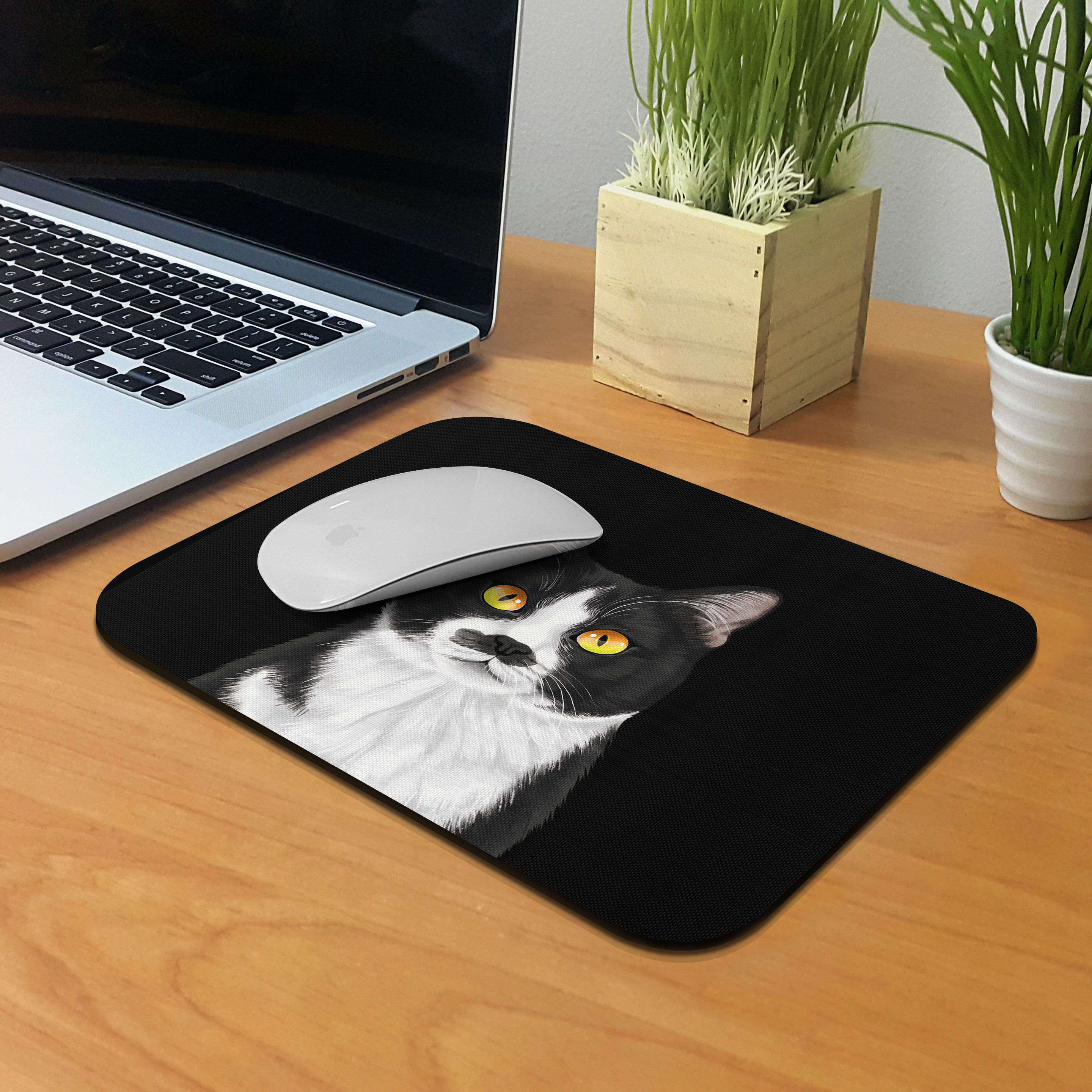 Niedliche Tier Gaming Maus Matte Pad rutschfest rechteckig Mousepad für Computer Laptop - Bild 16 von 201