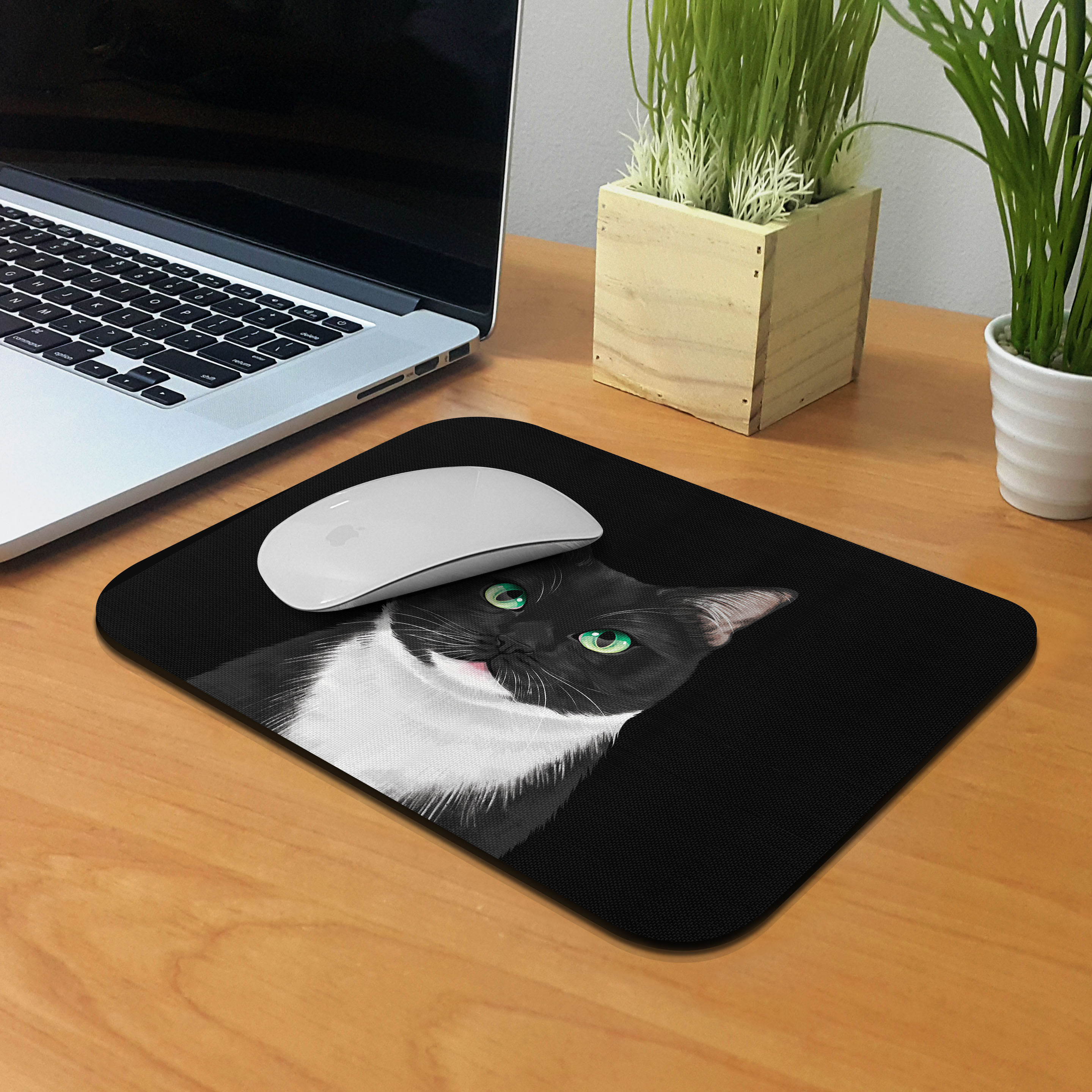 Niedliche Tier Gaming Maus Matte Pad rutschfest rechteckig Mousepad für Computer Laptop - Bild 26 von 201