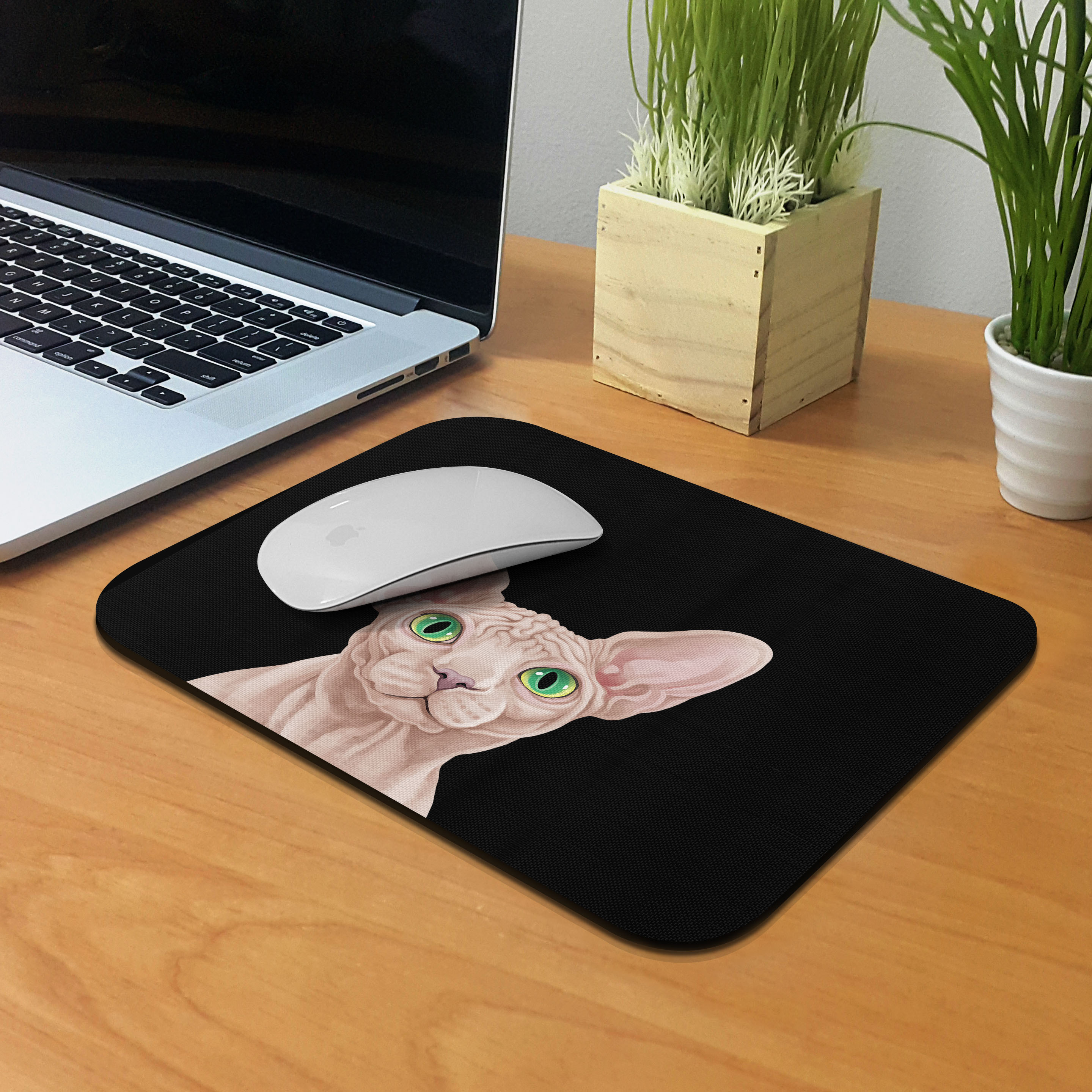 Niedliche Tier Gaming Maus Matte Pad rutschfest rechteckig Mousepad für Computer Laptop - Bild 61 von 201