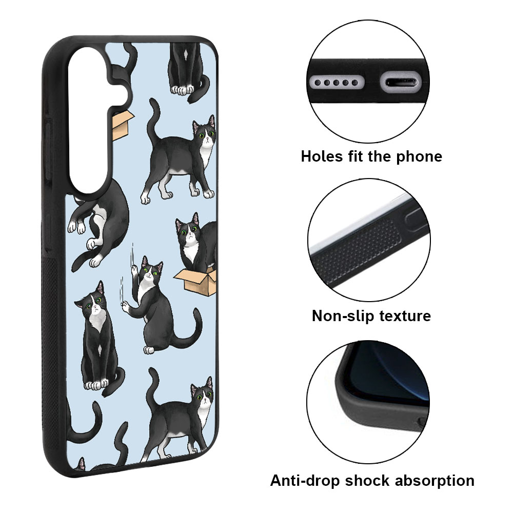 Funda trasera rígida delgada de goma suave pastel para Samsung Galaxy S25 Plus 6,7" - Imagen 113 de 146