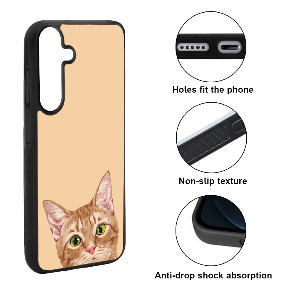 Funda trasera rígida delgada de goma suave pastel para Samsung Galaxy S25 Plus 6,7" - Imagen 123 de 146