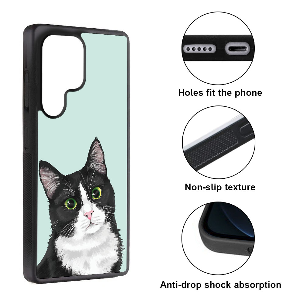 Pastell Weich Gummi Slim Etui Hartschale für Samsung Galaxy S25 Ultra 6.8 - Bild 18 von 146