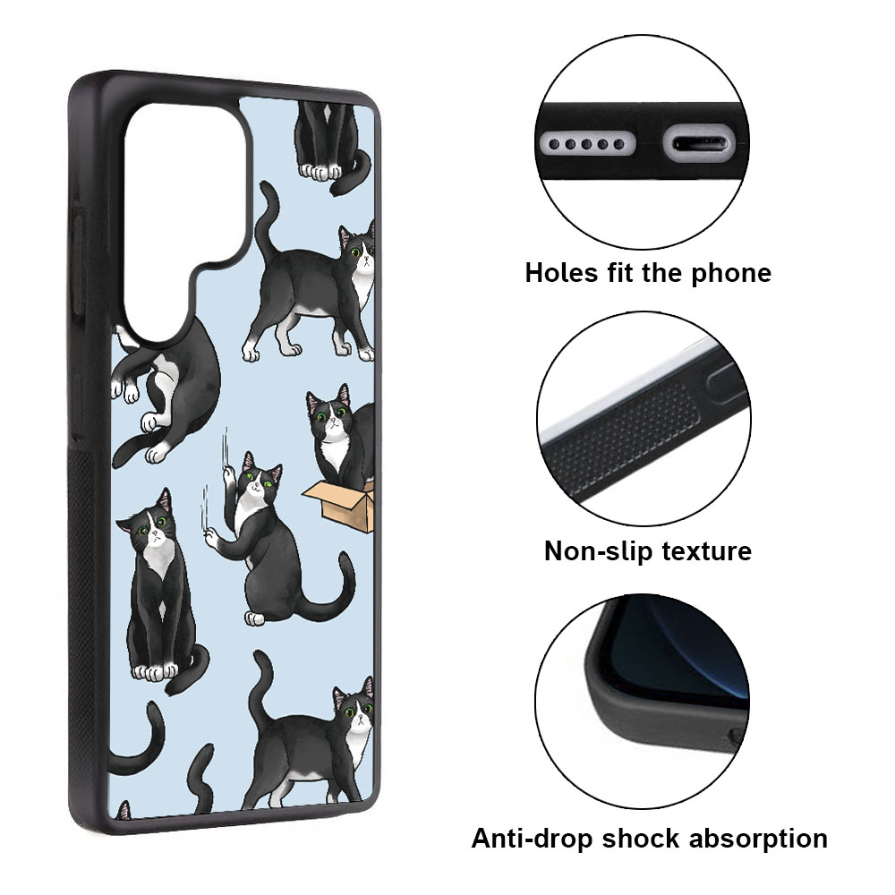Pastell Weich Gummi Slim Etui Hartschale für Samsung Galaxy S25 Ultra 6.8 - Bild 113 von 146