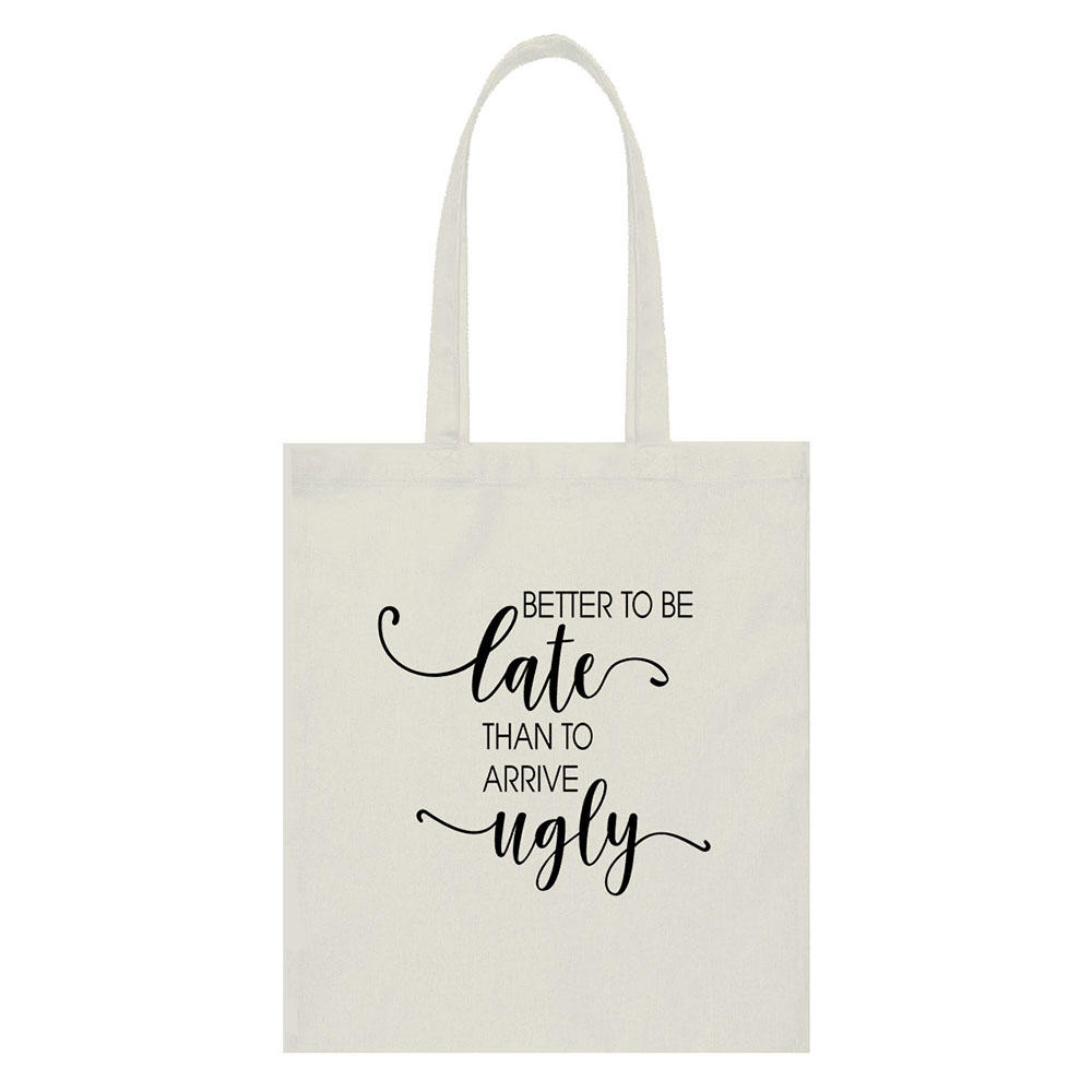 Canvas Tote Bag Shoulder Handbag Purse Reusable for Travel Grocery Shopping - Picture 44 of 109