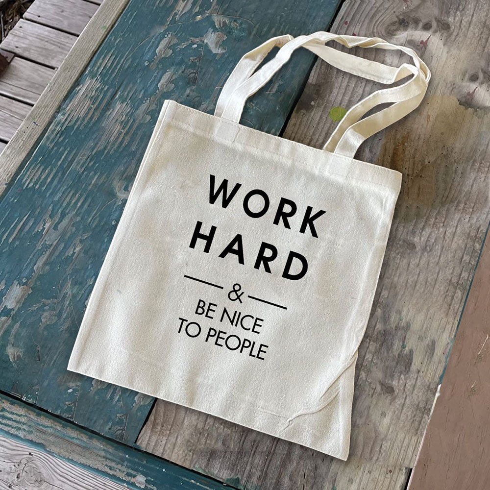 Canvas Tote Bag Shoulder Handbag Purse Reusable for Travel Grocery Shopping - Picture 61 of 109