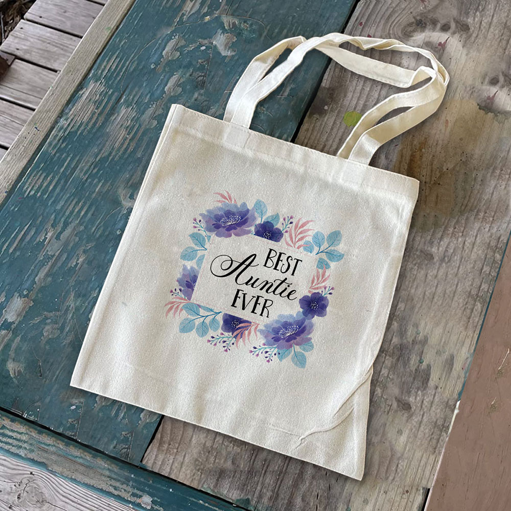 Canvas Tote Bag Shoulder Handbag Purse Reusable for Travel Grocery Shopping - Picture 67 of 109