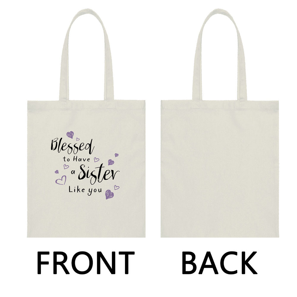 Canvas Tote Bag Shoulder Handbag Purse Reusable for Travel Grocery Shopping - Picture 69 of 109