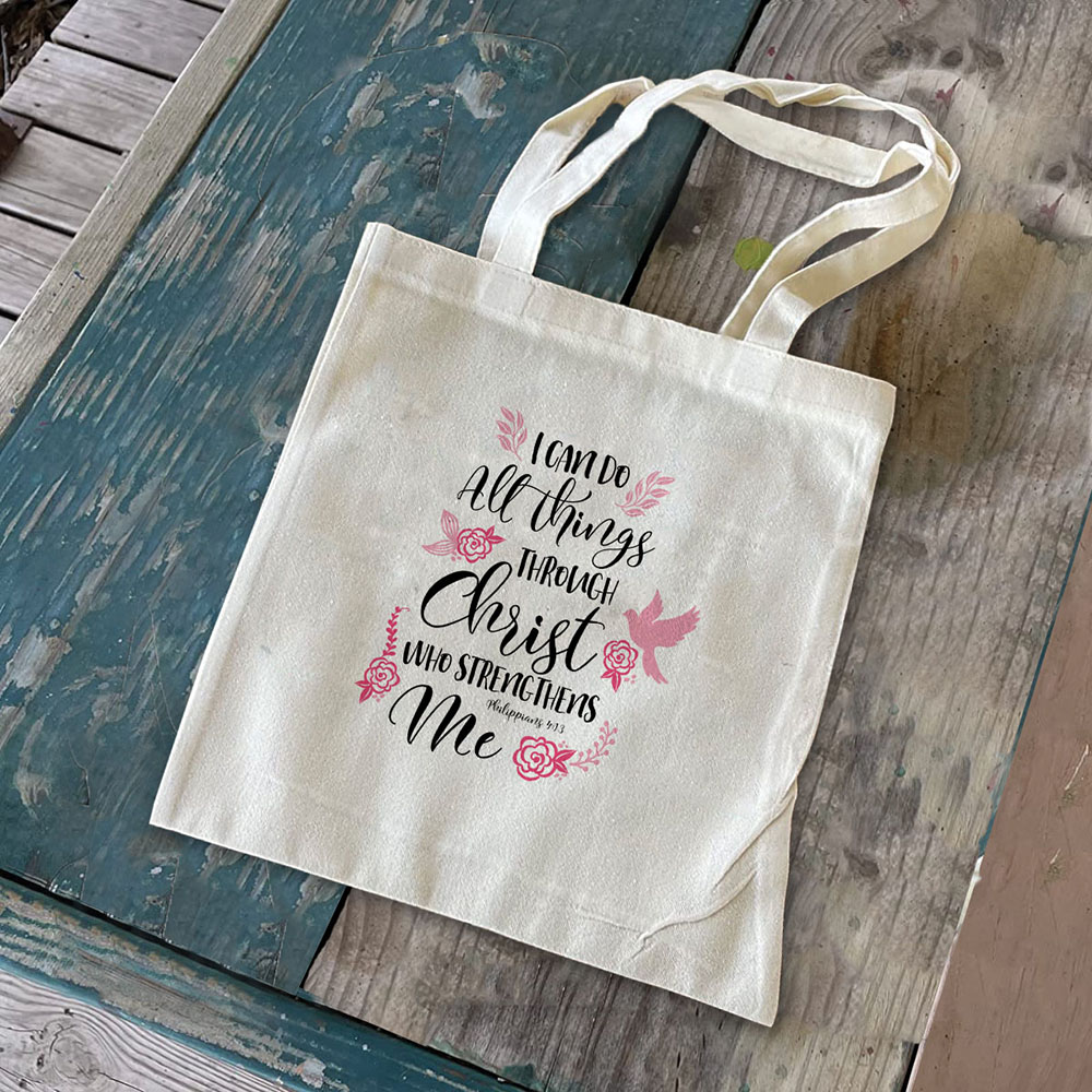 Canvas Tote Bag Shoulder Handbag Purse Reusable for Travel Grocery Shopping - Picture 7 of 109