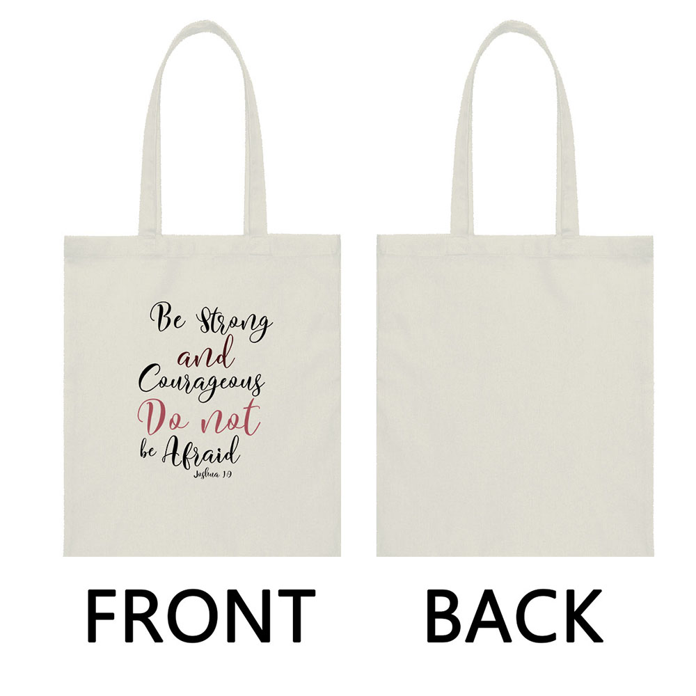 Canvas Tote Bag Shoulder Handbag Purse Reusable for Travel Grocery Shopping - Picture 9 of 109