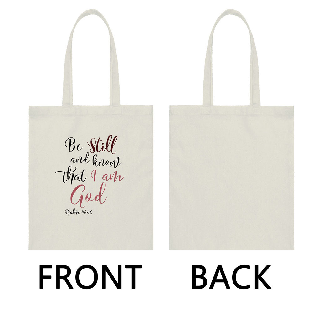 Canvas Tote Bag Shoulder Handbag Purse Reusable for Travel Grocery Shopping - Picture 15 of 109